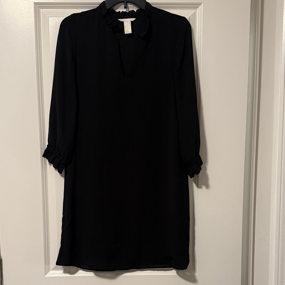 H&M Black Mini Dress
